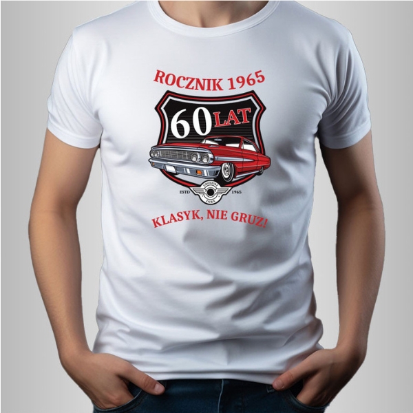 koszulka na urodziny męska